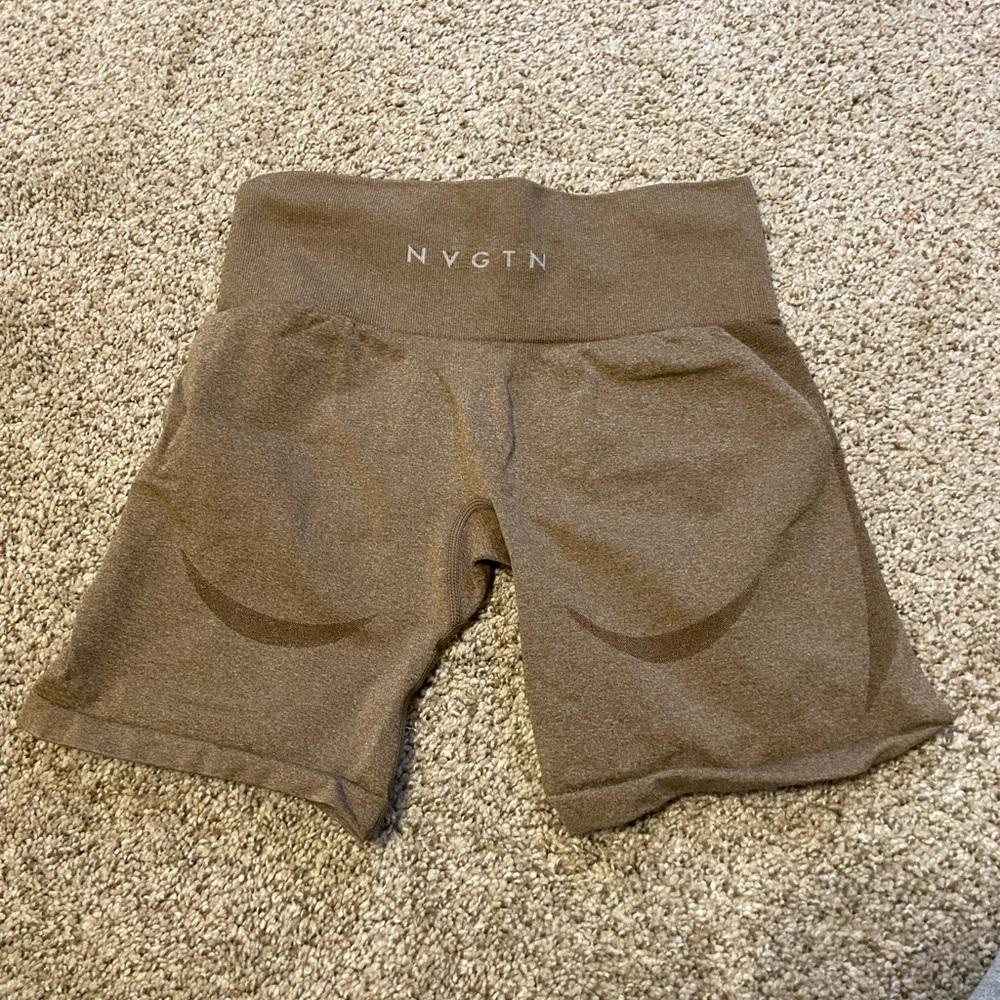 NVGTN Women's Brown Bike Shorts